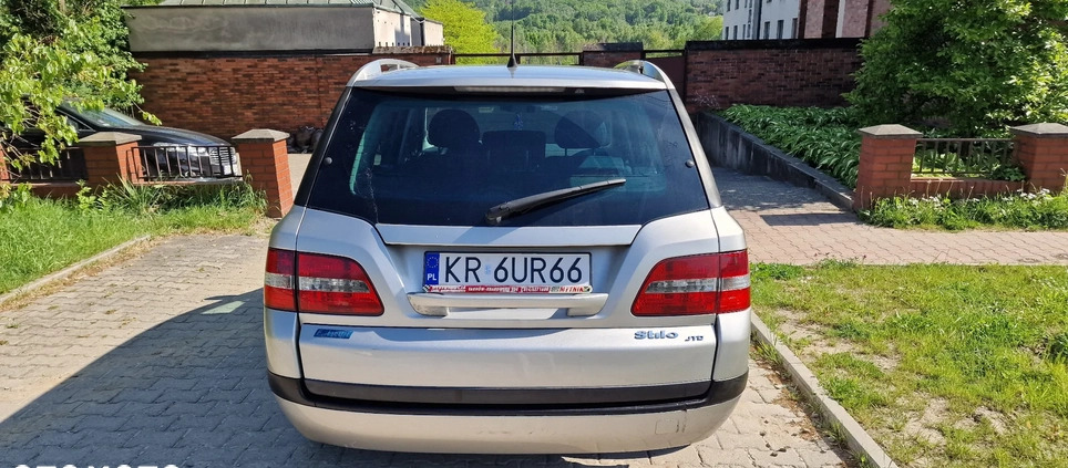 Fiat Stilo cena 8500 przebieg: 240000, rok produkcji 2004 z Kraków małe 154